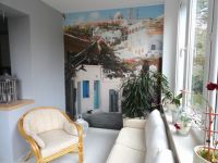 Fototapeta ULICZKA Santorini